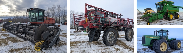 Unreserved Timed Farm Equipment Auction for Rosehome Farm Ltd